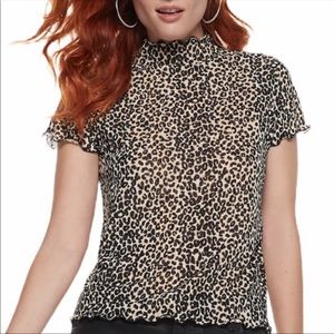 Nine West Mocked Neck‎ Top